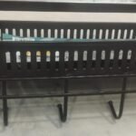 Original China Single-Tier Iron Bathroom Rack with 6 Hooks