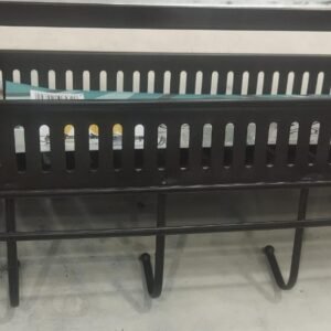 Original China Single-Tier Iron Bathroom Rack with 6 Hooks