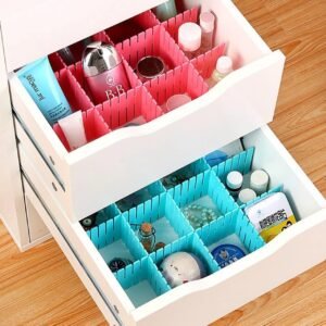 Adjustable Drawer Organizer for Cosmetics & Accessories