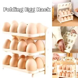 24-Grids Foldable Egg Storage Organizer