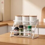 2-Tier Spice Rack Organizer – Kitchen Storage Solution