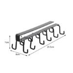 Double Mug Patti – Wall-Mounted Double Cup Holder Rack