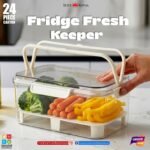 Plastic Fridge Storage Container – Multipurpose Refrigerator Organizer Box