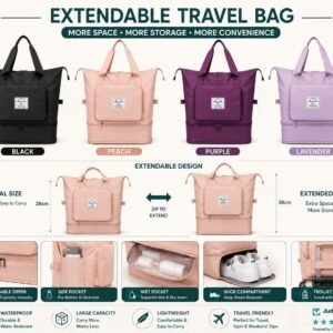 Expandable Travel Bag – Large Capacity Foldable Storage & Luggage Bag