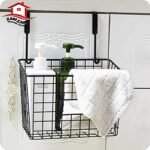 Hanging Cabinet Storage Basket – Space-Saving Kitchen Organizer Rack