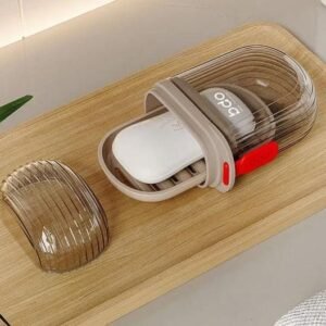 Portable Soap Box – Compact Travel Soap Case